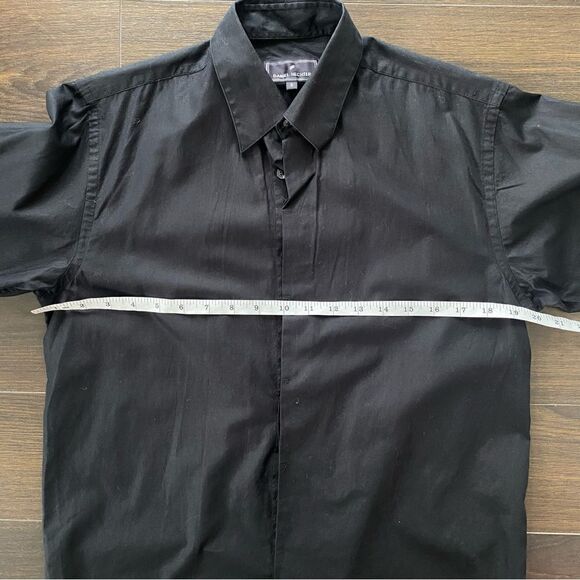 DANIEL HECHTER black button down shirt - Picture 11 of 11